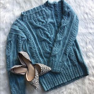 Handmade Cable Knit Sweater